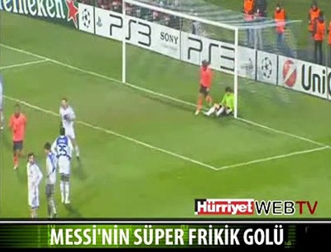 MESSİ'DEN SÜPER FRİKİK GOLÜ