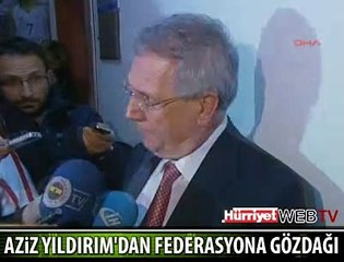 AZİZ YILDIRIM ATEŞ PÜSKÜRDÜ