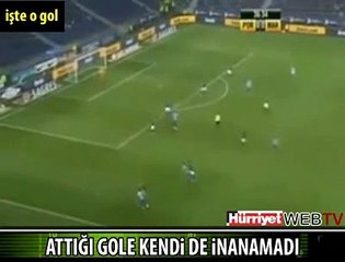 ATTIĞI GOLE KENDİ DE İNANAMADI