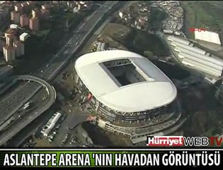 ASLANTEPE ARENA'NIN HAVADAN GÖRÜNTÜSÜ