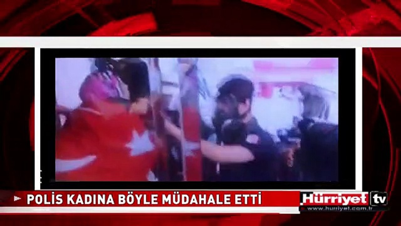 POLİS GAZ MASKESİNİ BÖYLE ÇIKARDI