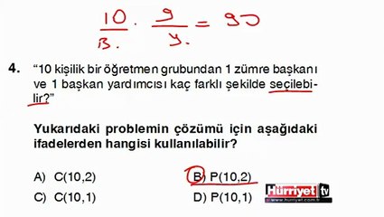 MATEMATİK SORULARININ ÇÖZÜMLERİ