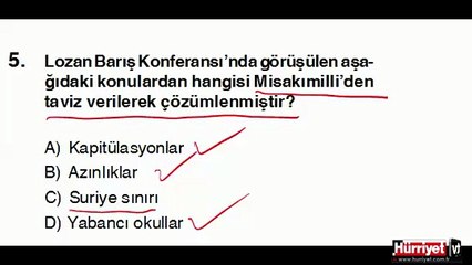 İNKILAP TARİHİ VE ATATÜRKÇÜLÜK SORULARININ ÇÖZÜMLERİ