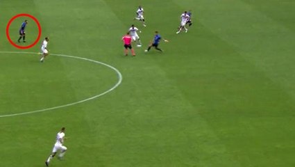 Sen ne yaptın Hakan! Bu kez golü değil, asistiyle futbolseverlerin ağzını açık bıraktı