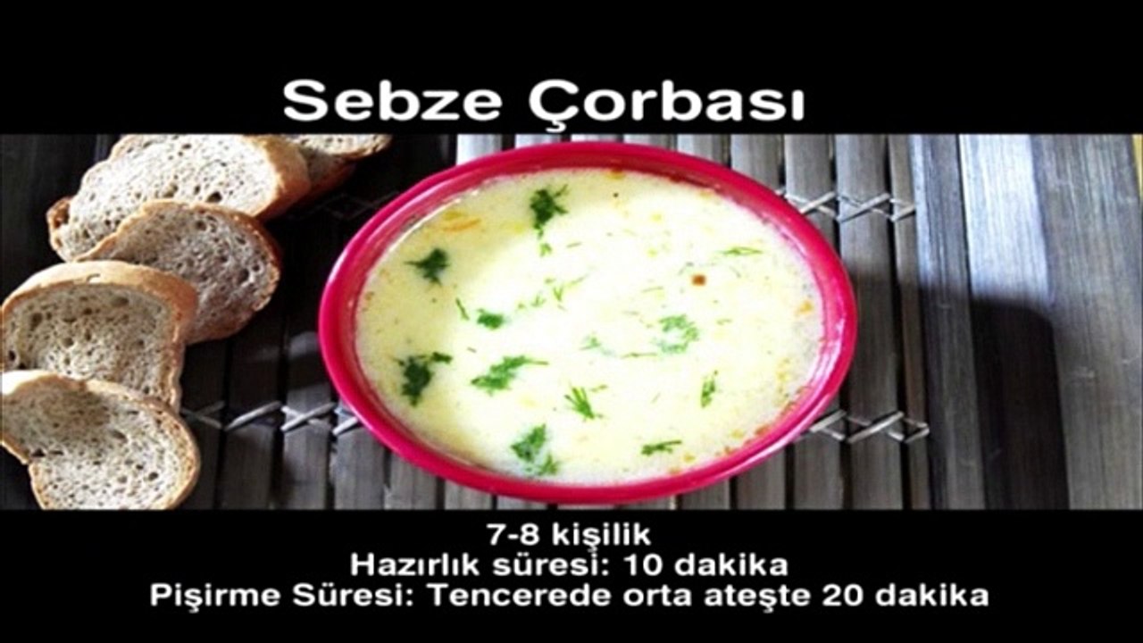 SEBZE ÇORBASI