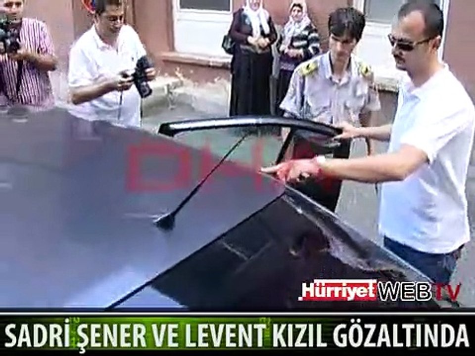 SADRİ ŞENER VE LEVENT KIZIL GÖZALTINDA
