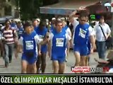 OLİMPİYAT MEŞALESİ İSTANBUL'DA