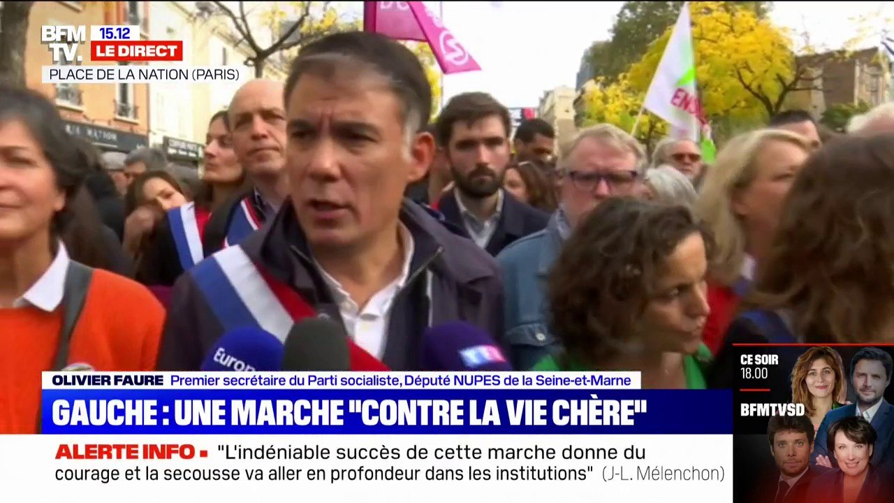 Olivier Faure: "Nous voulons un meilleur partage des richesses"
