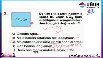 KİMYA SORULARININ ÇÖZÜMLERİ