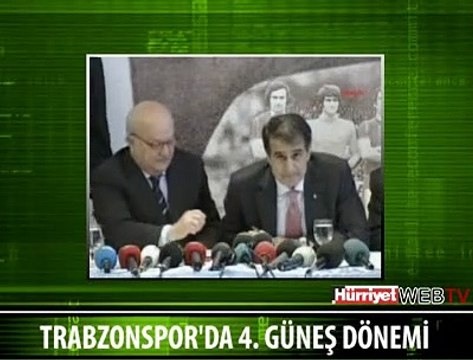 ŞENOL GÜNEŞ 4. KEZ TRABZONSPOR'DA