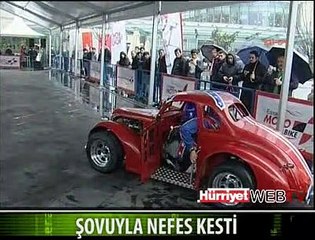 MOTOSİKLETLE NEFES KESEN ŞOV