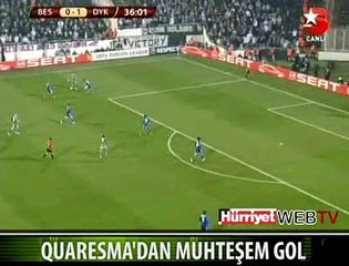 QUARESMA KALECİYİ BÖYLE AVLADI