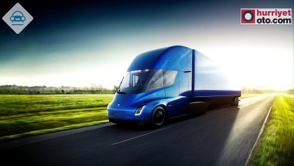 Tesla Semi Truck için detaylar bu videoda
