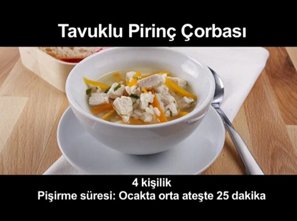 TAVUKLU PİRİNÇ ÇORBASI
