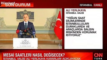 Son dakika haberi: İstanbul Valisi Yerlikaya’dan mesai saati açıklaması