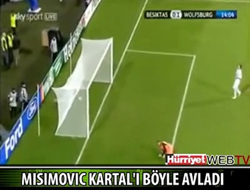 MISIMOVIC KARTAL'I BÖYLE AVLADI