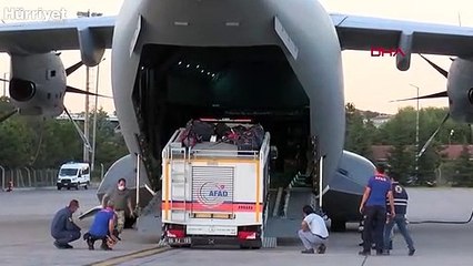 Türkiye'den Lübnan'a tıbbi yardım ve arama-kurtarma ekibi desteği