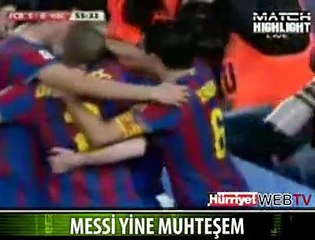 MESSI YİNE HAYRAN BIRAKTI