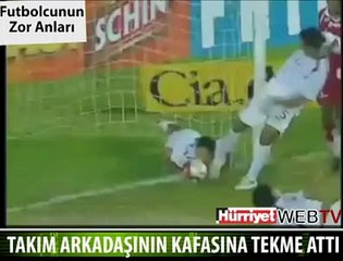 ALDIĞI DARBE İLE BAYILDI