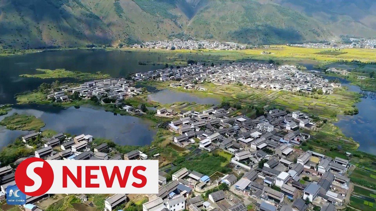 Picturesque water villages in Yunnan
