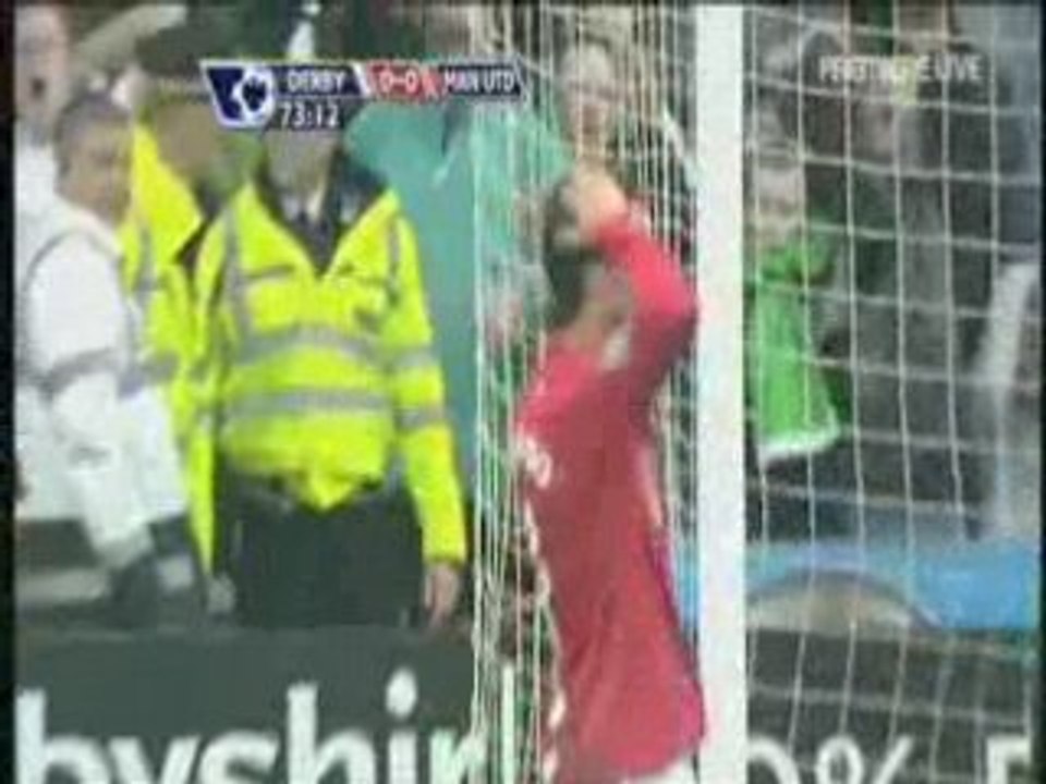 CRISTIANO RONALDO VS DERBY CONTY OCCASIONS+BUT 15/03/08