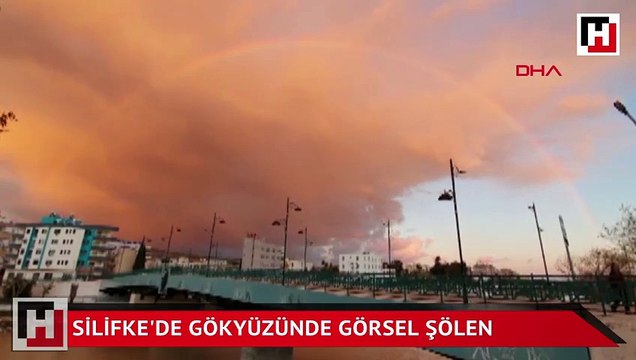 Silifke'de gökyüzünde görsel şölen