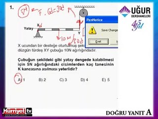 FİZİK SORULARININ ÇÖZÜMLERİ