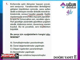 DİL VE ANLATIM SORULARININ ÇÖZÜMLERİ