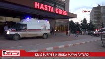 Suriye sınırında mayın patladı