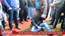 Çocuk tacizcisi olduğu ileri sürülen kişiye linç girişimi