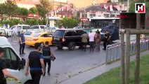 Okmeydanı'nda lüks cipe silahlı saldırı