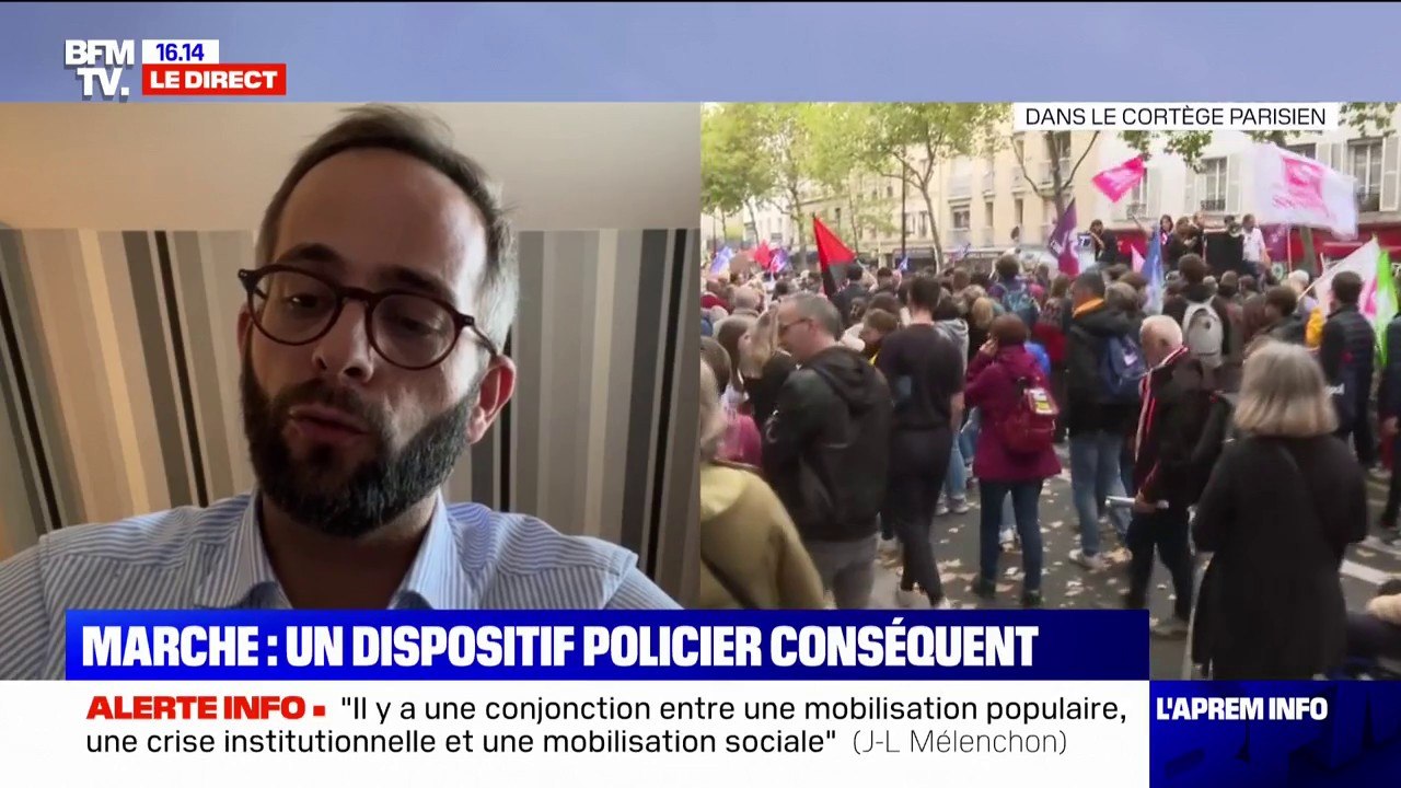 Marche contre la vie chère: "C'est une gronde politique de l'extrême gauche, orchestrée par Jean-Luc Mélenchon", réagit Benoît Bordat (Renaissance)