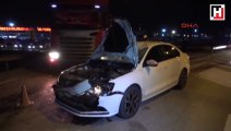 Sivas'ta otomobil bisiklete çarptı: 1 ölü, 1 yaralı
