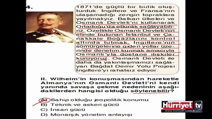 İNKILAP TARİHİ VE ATATÜRKÇÜLÜK SORULARININ ÇÖZÜMLERİ