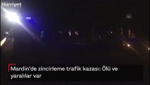 Mardin'de zincirleme trafik kazası
