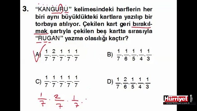 MESOS MATEMATİK SORULARININ ÇÖZÜMLERİ