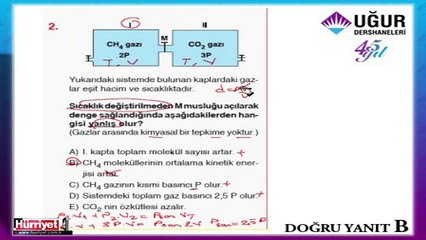 KİMYA SORULARININ ÇÖZÜMLERİ