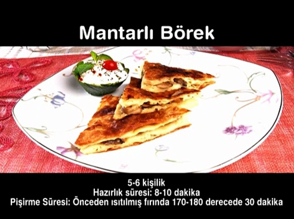 MANTARLI BÖREK