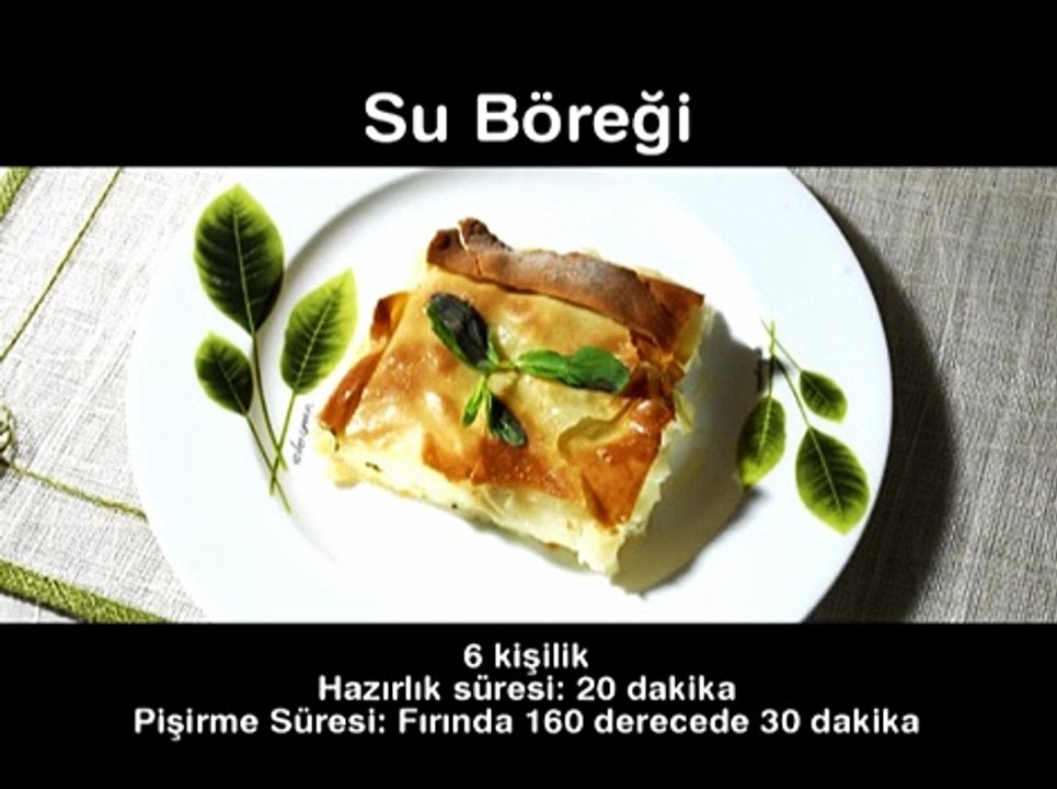 SU BÖREĞİ