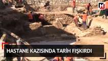 Hastane kazısında tarih fışkırdı