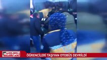 Öğrencileri taşıyan otobüs devrildi: 3 ölü, 40 yaralı