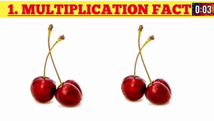 Multiplication Facts Class 2 ||