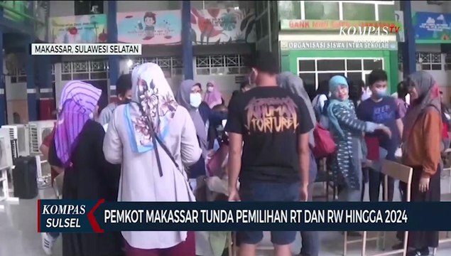 Pemkot Makassar Tunda Pemilihan RT dan RW Hingga 2024