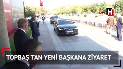 Topbaş'tan yeni başkana ziyaret