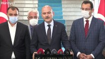 İçişleri Bakanı Süleyman Soylu, Sakarya'daki patlama ile ilgili açıklamalarda bulundu