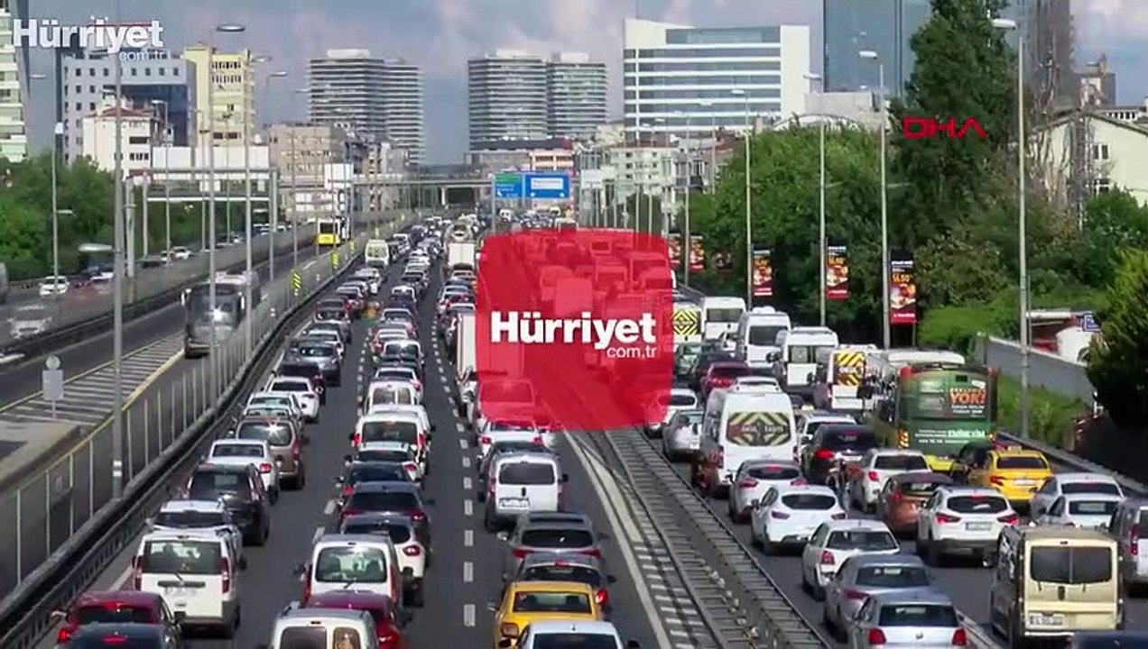 İstanbul'da trafik yoğunluğu