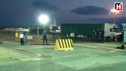 Kurtarılan mülteciler Seka Limanı'na getirildi