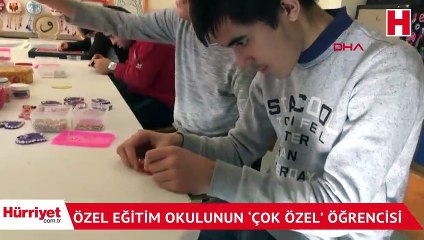 Özel eğitim okulunun 'Çok özel' öğrencisi...