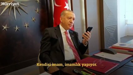 Cumhurbaşkanı Erdoğan, Milli Dayanışma Kampanyası'na yüzüğünü bağışlayan vatandaşla görüştü