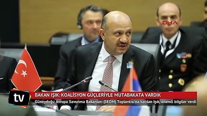 Bakan Işık'tan flaş açıklama: Koalisyon güçleriyle mutabakata vardık